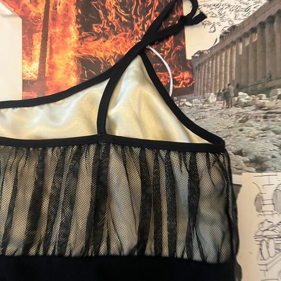 Gia + Co Mini Ruched Mesh Dress - Picture 6 of 7